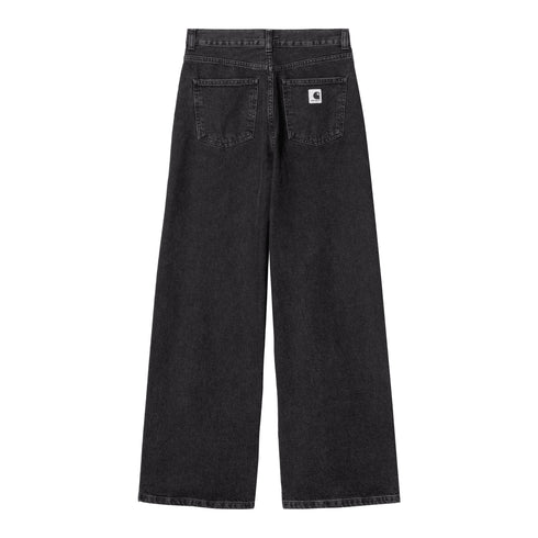 Carhartt WIP W' Jane Pant Pantlon - Black Heavy Stone Wash - Streetart.fr