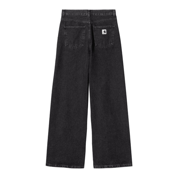 Carhartt WIP W' Jane Pant Pantlon - Black Heavy Stone Wash - Streetart.fr