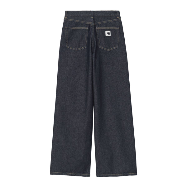 Carhartt WIP W' Jane Pant Pantlon - Blue Rinsed - Streetart.fr