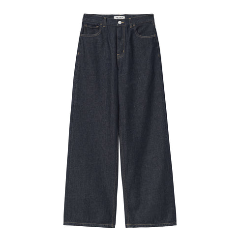 Carhartt WIP W' Jane Pant Pantlon - Blue Rinsed - Streetart.fr