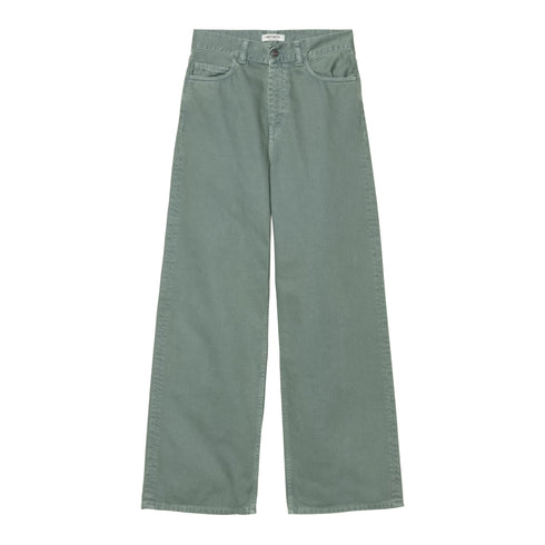 Carhartt WIP W' Jane Pant Pantlon - Velvet Green Stone Dyed