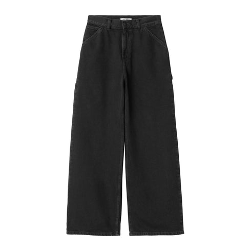 Carhartt WIP W' Jens Pant - Black Stone Washed - Streetart.fr