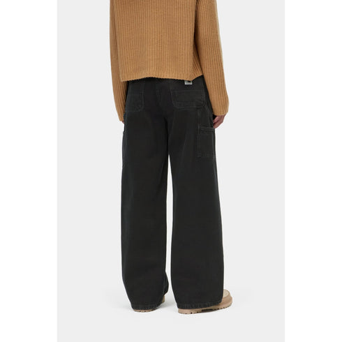 Carhartt WIP W' Jens Pant - Black Stone Washed - Streetart.fr