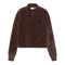 Carhartt WIP W' L/S Polo Sweater - Palisander / Palisander - I037038_3B4_XX