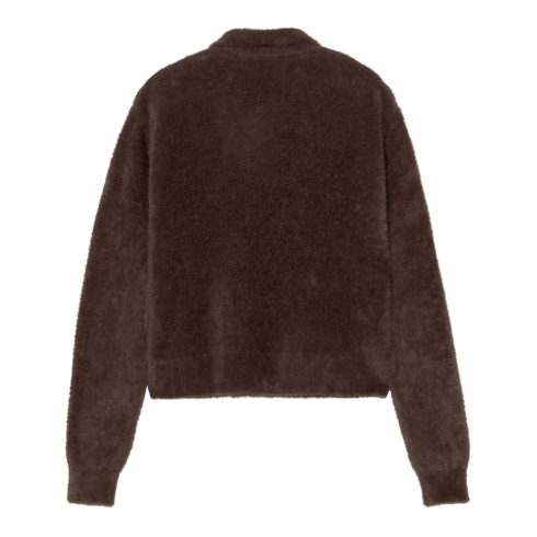 Carhartt WIP W' L/S Polo Sweater - Palisander / Palisander - I037038_3B4_XX