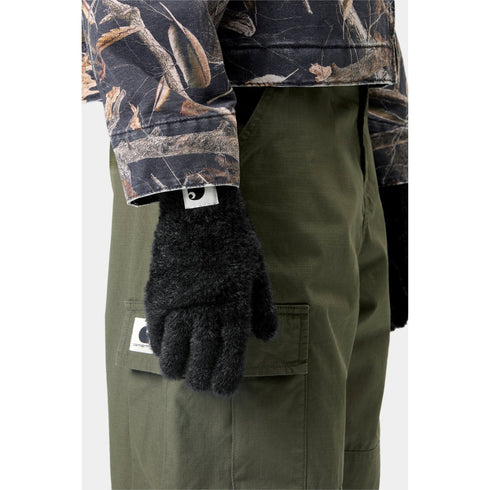 Carhartt WIP W' Maine Gloves - Black / Wax - Streetart.fr