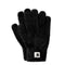 Carhartt WIP W' Maine Gloves - Black / Wax - Streetart.fr