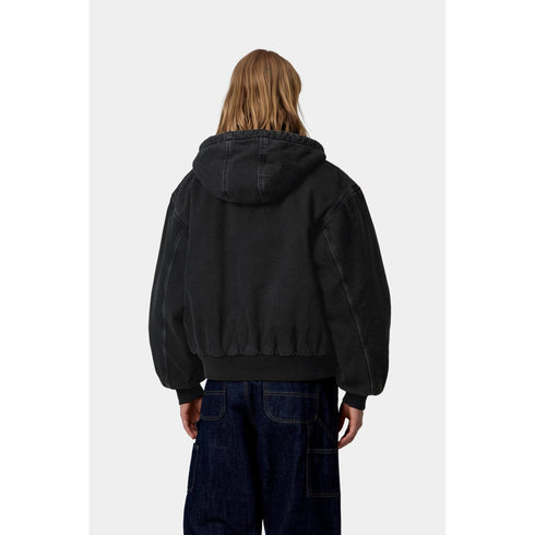 Carhartt WIP W' Og Active Jacket Black Stone Washed - Streetart.fr