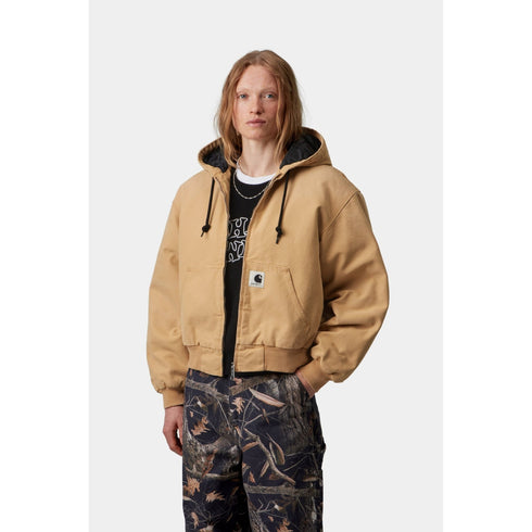 Carhartt WIP W' Og Active Jacket - Wip Dusty H Stone Canvas - Streetart.fr