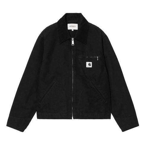 Carhartt WIP W' Og Detroit Jacket - Black / Black Rinsed - Streetart.fr