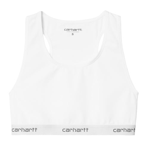 Carhartt WIP W' Script Racer Tank - White - Streetart.fr