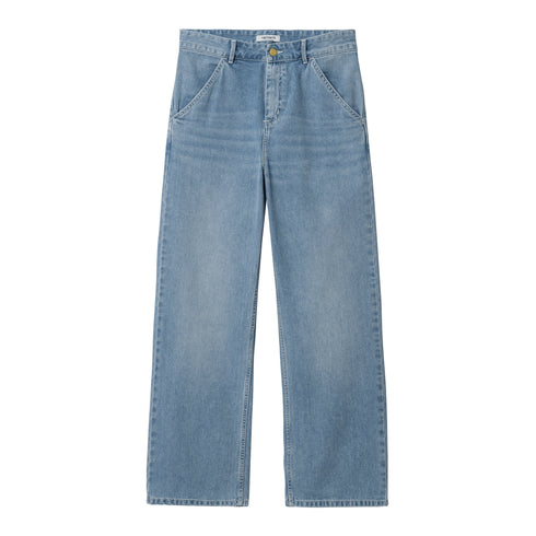 Carhartt WIP W' Simple Pant Blue Light True Washed - Streetart.fr