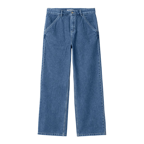 Carhartt WIP W' Simple Pant Blue Stone Washed - Streetart.fr