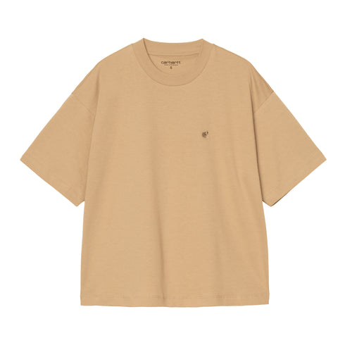 Carhartt WIP W' S/S Chester - Dusty H Brown - Streetart.fr