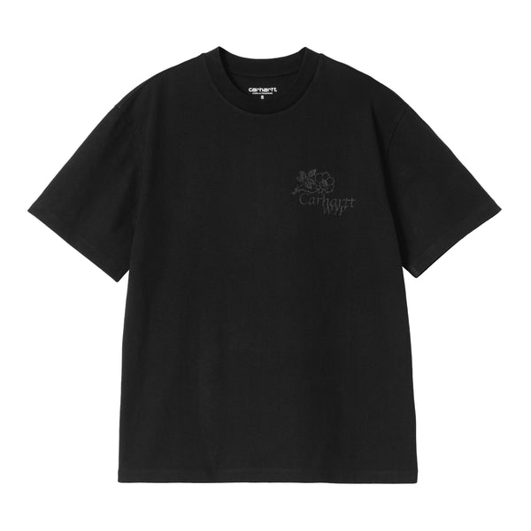 Carhartt WIP W' S/S Flourish - Black - Streetart.fr