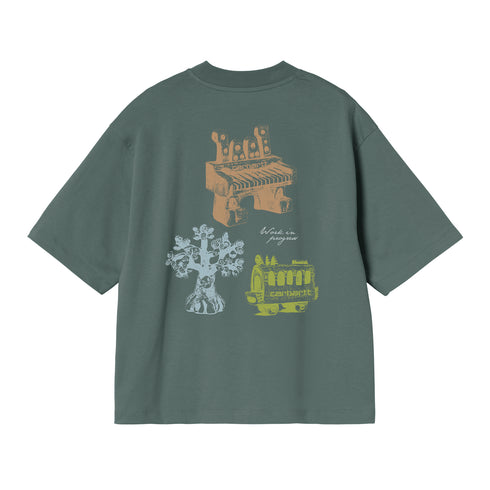 Carhartt WIP W' S/S Forma - Velvet Green - Streetart.fr