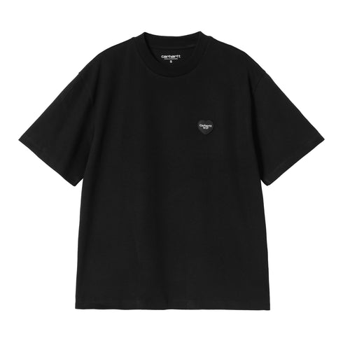 Carhartt WIP W' S/S Heart Patch - Black / Black - Streetart.fr