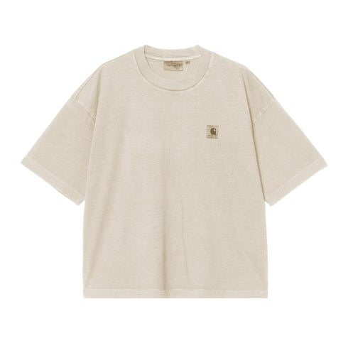 Carhartt WIP W' S/S Nelson - Fleur De Sel Garment Dyed - Streetart.fr