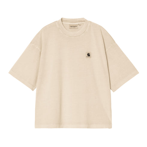Carhartt WIP W' S/S Nelson - Fleur De Sel Garment Dyed - Streetart.fr