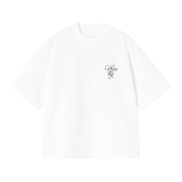 Carhartt WIP W' S/S Vestige - White - Streetart.fr