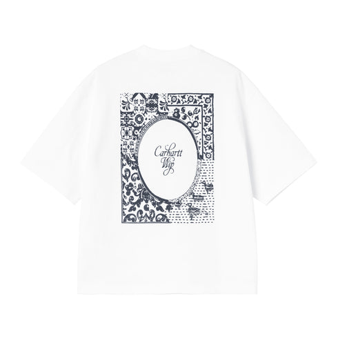 Carhartt WIP W' S/S Vestige - White - Streetart.fr