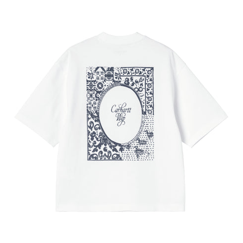 Carhartt WIP W' S/S Vestige - White - Streetart.fr