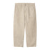 Carhartt WIP Walter Double Knee Pant Natural Rinsed - Streetart.fr