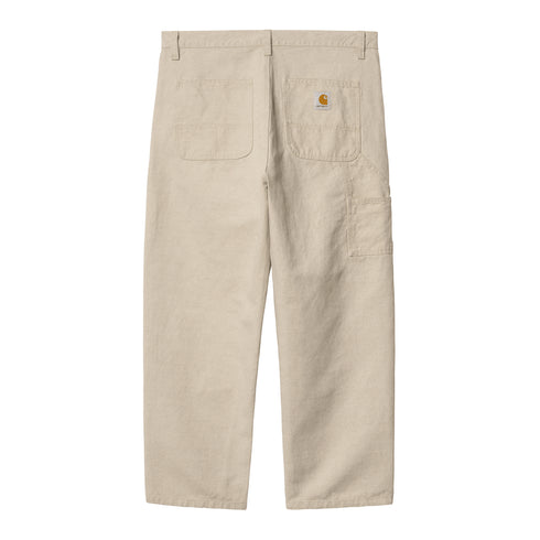 Carhartt WIP Walter Double Knee Pant Natural Rinsed - Streetart.fr