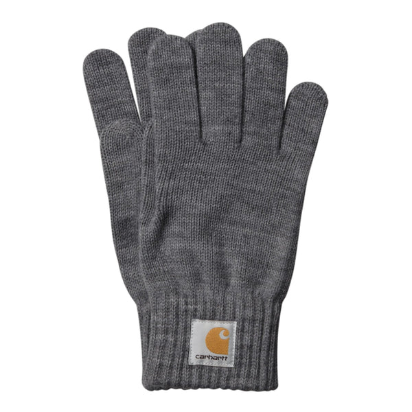 Carhartt WIP Watch Gloves - Dark Grey Heather - Streetart.fr