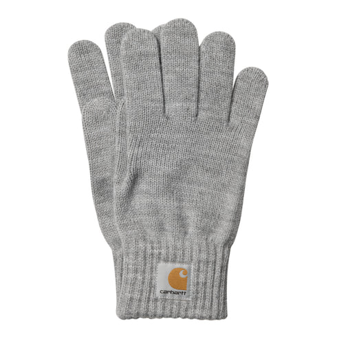 Carhartt WIP Watch Gloves - Grey Heather - Streetart.fr