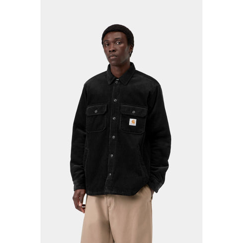 Carhartt WIP Whitsome Shirt Jacket - Black - Streetart.fr