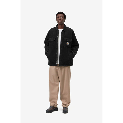 Carhartt WIP Whitsome Shirt Jacket - Black - Streetart.fr
