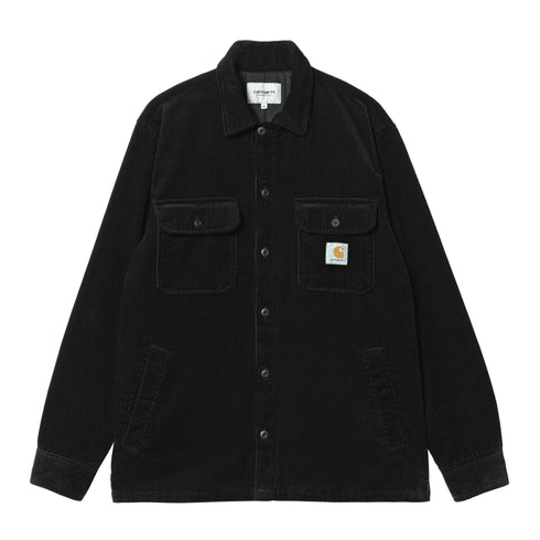 Carhartt WIP Whitsome Shirt Jacket - Black - Streetart.fr