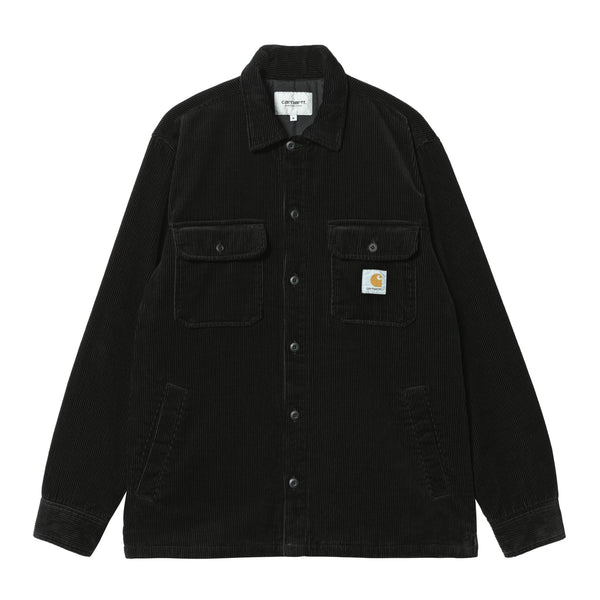 Carhartt WIP Whitsome Shirt Jacket - Black - Streetart.fr
