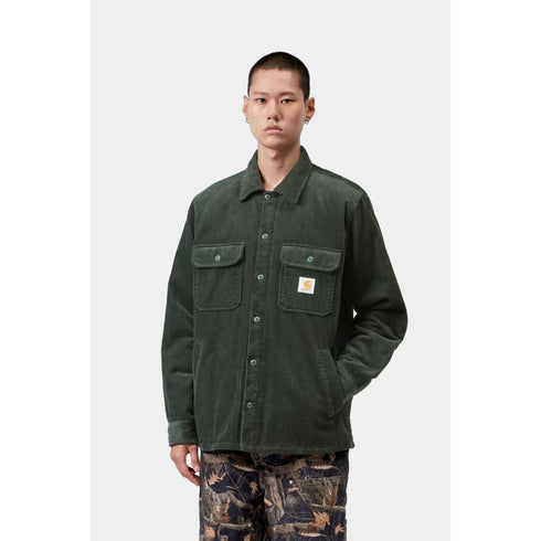 Carhartt WIP Whitsome Shirt Jacket - Raven - Streetart.fr