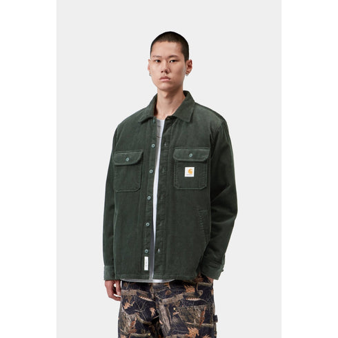 Carhartt WIP Whitsome Shirt Jacket - Raven - Streetart.fr