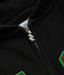 Cash Only Strip Zip-Thru Hood Zip - Washed Black - Streetart.fr