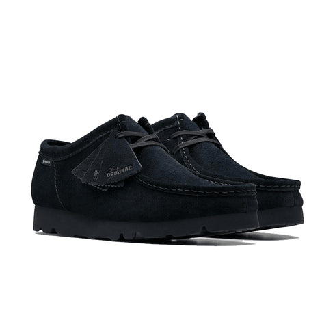 Clarks Original Wallabee Gore-Tex - Black Suede - Streetart.fr