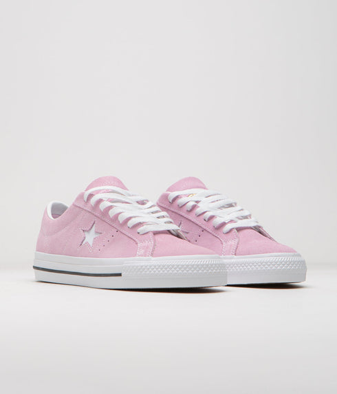 Converse Cons One Star Pro Ox - Stardust Lilac / White - Streetart.fr