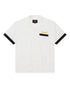 Deus Hisssterical Bowling Shirt - Vintage White - Streetart.fr