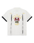 Deus Hisssterical Bowling Shirt - Vintage White - Streetart.fr