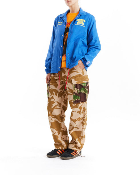 Deus In Rotation Coach Jacket - Baleine Blue - Streetart.fr