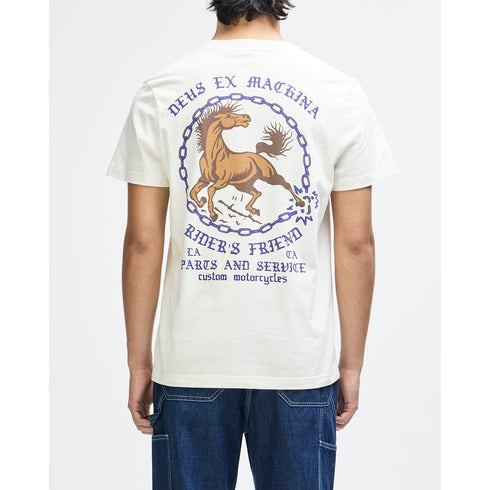 Deus Unchained T-Shirt - Vintage White - Streetart.fr