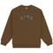 Dime Chopper Crewneck - Dark Brown - Streetart.fr