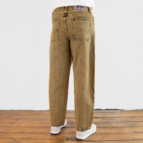 Dime Classic Baggy Denim Pant - Overdyed Gold - Streetart.fr