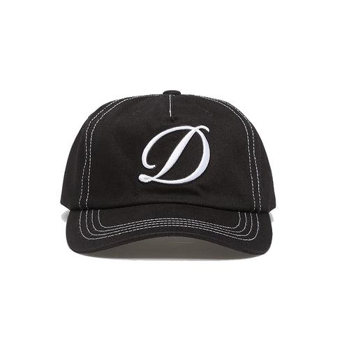 Dime Cursive Denim Worker Cap - Black Washed - Streetart.fr