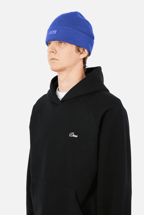 Dime Cursive Rib Beanie -Purple - Streetart.fr