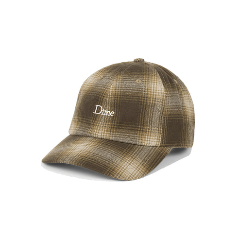 Dime Flannel Low Pro Cap - Brown - Streetart.fr
