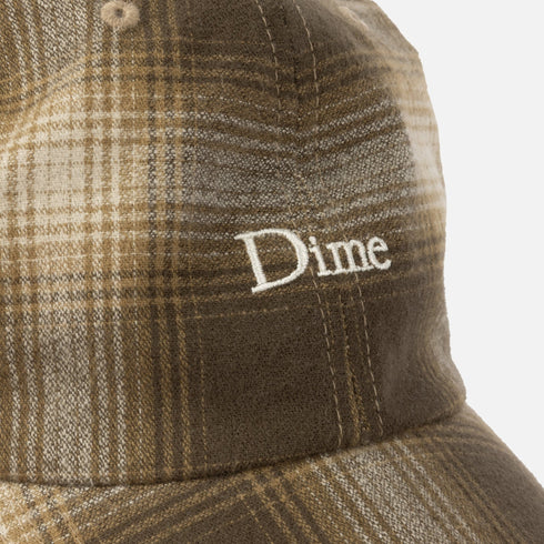 Dime Flannel Low Pro Cap - Brown - Streetart.fr