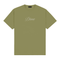Dime Icy Cursive - Warm Khaki — t-shirt